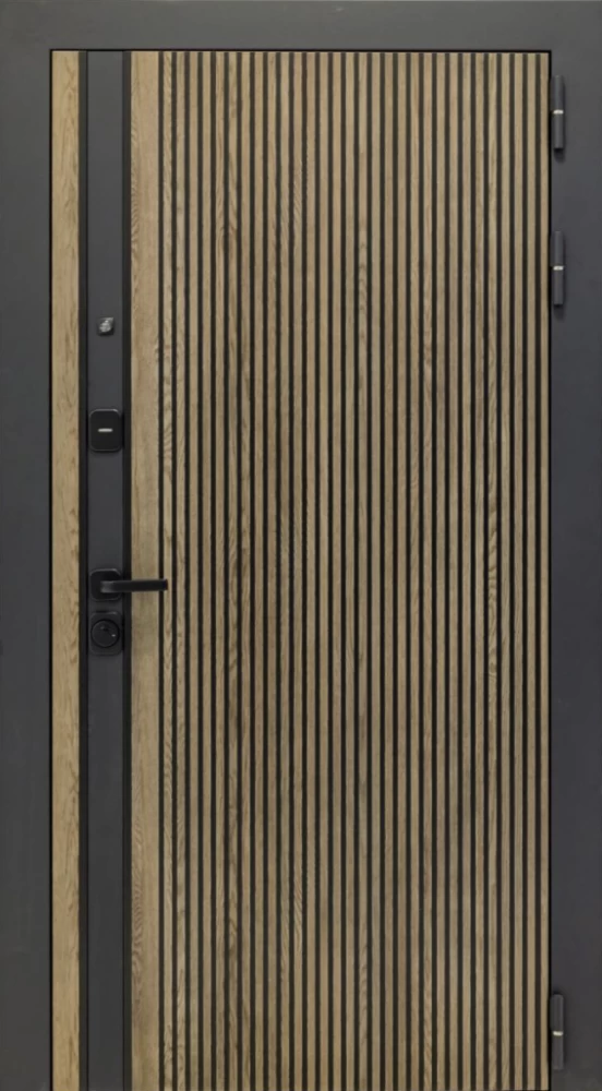 Входная дверь ДвериПРО Rosna ФЛ-256 (10мм, бетон снежный) DPRO196464 внешняя сторона