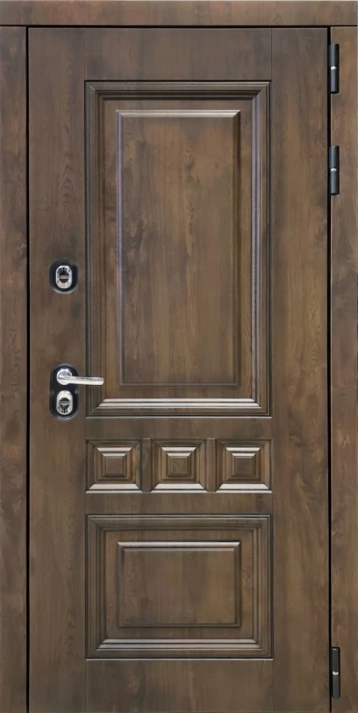 Входная дверь ДвериПРО Аура ФЛ-256 (10мм, бетон пепельный) DPRO196473 внешняя сторона