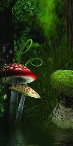 Дверь с фотопечатью Природа П28