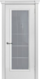 Межкомнатная дверь Смальта-Шарм 01 Молочный ral 9010